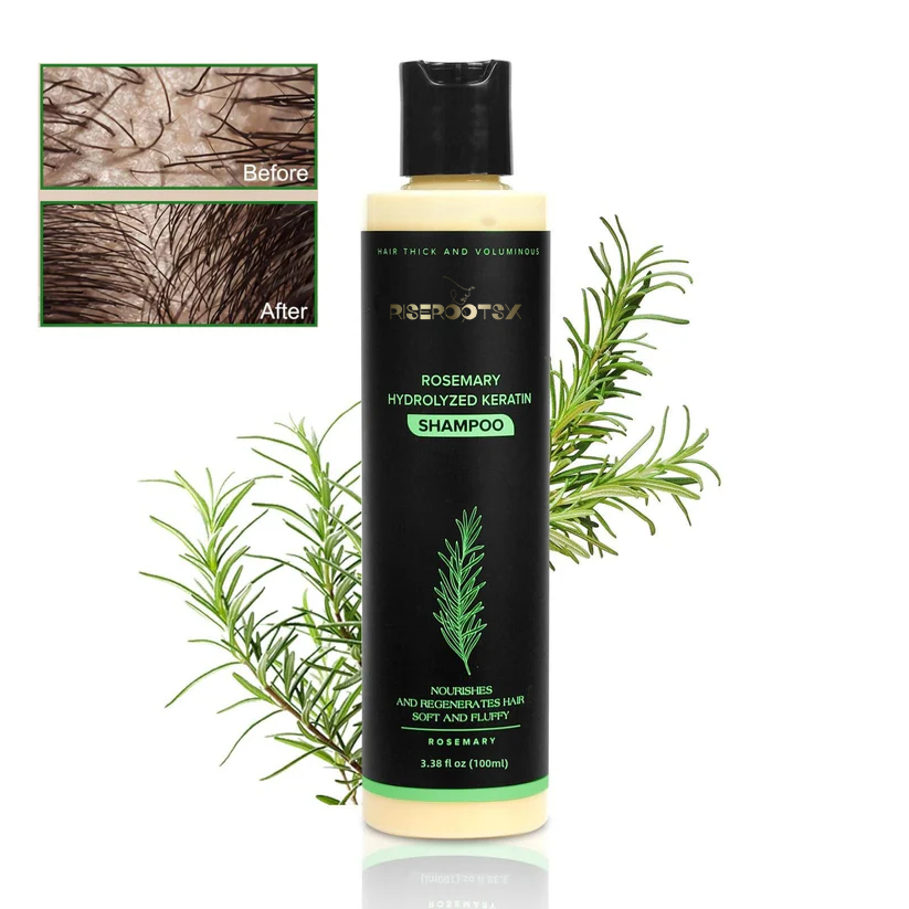 🔥LAST DAY 50% OFF - 🌿Riserootsx® Organic Rosemary Hair Growth Shampoo