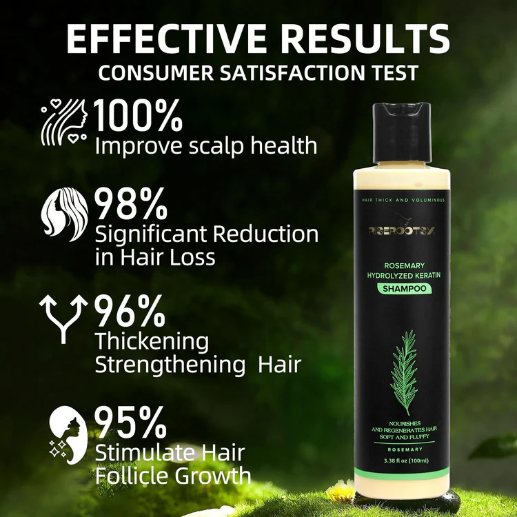 🔥LAST DAY 50% OFF - 🌿Riserootsx® Organic Rosemary Hair Growth Shampoo