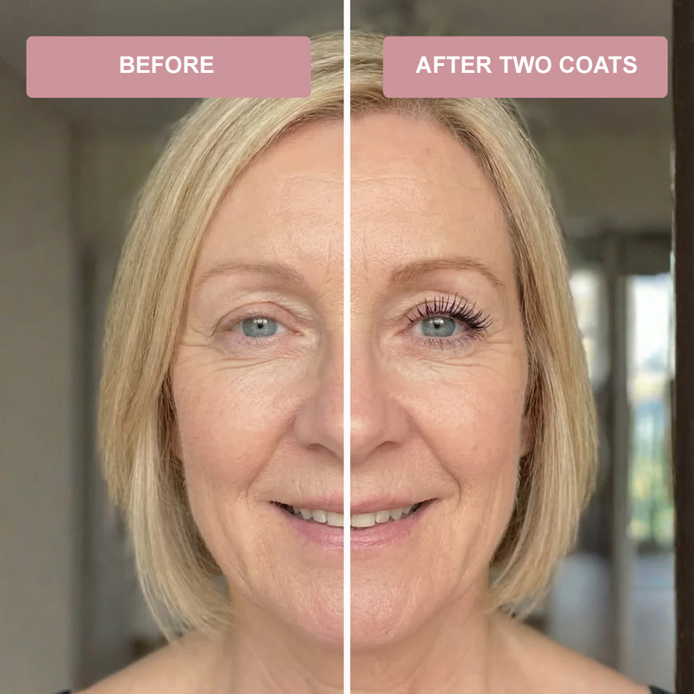 Riserootsx® Waterproof Fibre Mascara💧  – Volume & Length without Clumping for Dramatic Moments