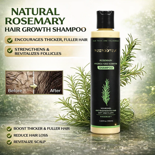 🔥LAST DAY 50% OFF - 🌿Riserootsx® Organic Rosemary Hair Growth Shampoo