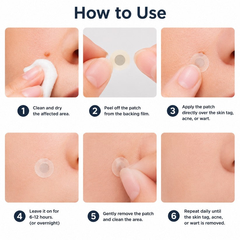 🌟Riserootsx® 2-in-1 Hydrocolloid Care Patches